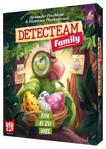 All details for the board game Detecteam Family: One Egg Too Many and similar games
