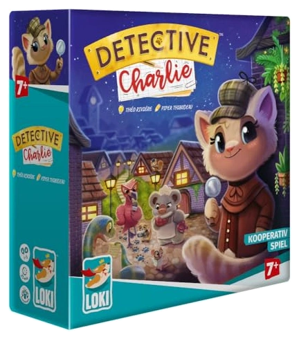 All details for the board game Detective Charlie and similar games