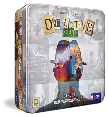 All details for the board game Detective Club and similar games