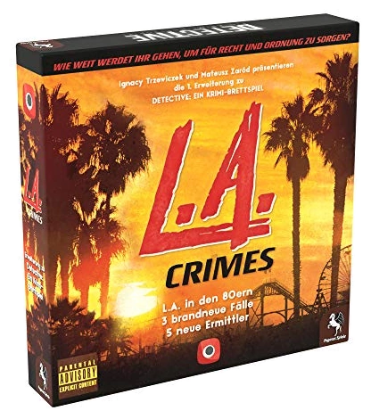 All details for the board game Detective:  L.A. Crimes and similar games