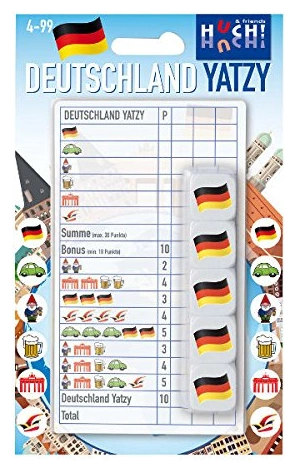 All details for the board game Zoo Yatzy and similar games