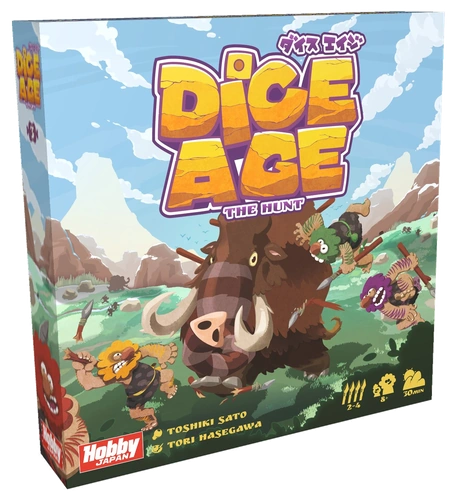 All details for the board game Dice Age: The Hunt and similar games