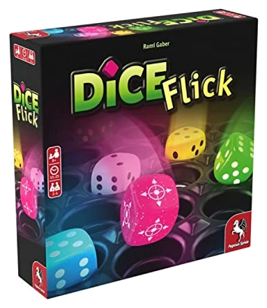 All details for the board game Dice Flick and similar games