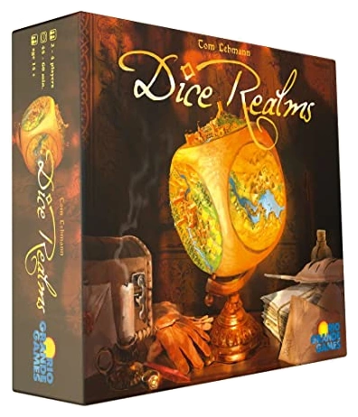 All details for the board game Dice Realms and similar games