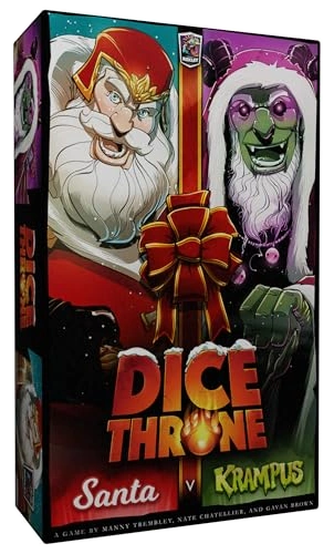 All details for the board game Dice Throne: Santa vs Krampus and similar games
