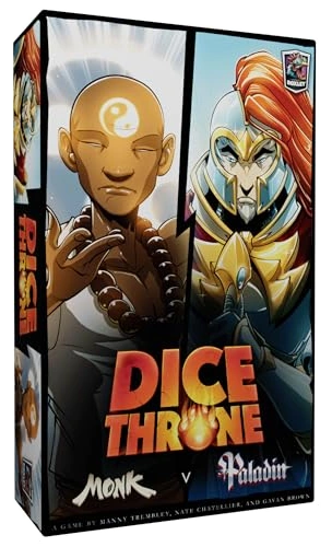 All details for the board game Dice Throne: Season One ReRolled – Monk v. Paladin (Expansion - Fight No 2) and similar games