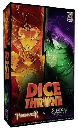 All details for the board game Dice Throne: Season One ReRolled – Pyromancer v. Shadow Thief (Expansion - Fight No 3) and similar games