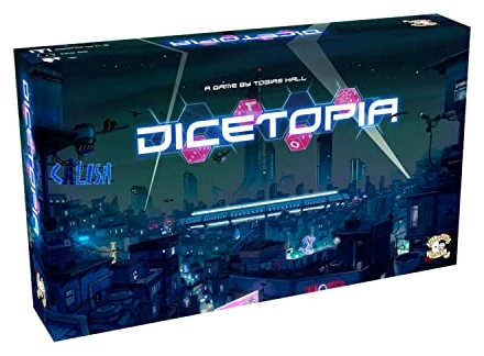 All details for the board game Dicetopia and similar games