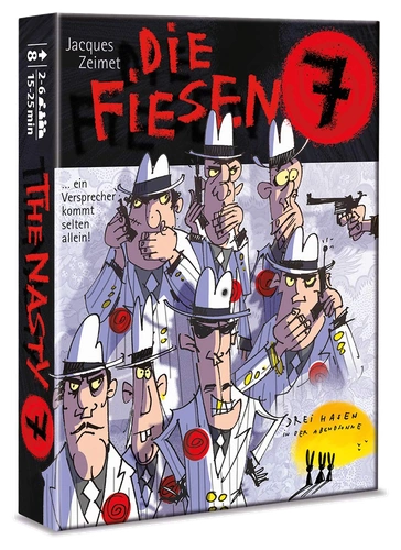 All details for the board game Die Fiesen 7 and similar games