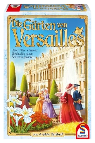All details for the board game Die Gärten von Versailles and similar games