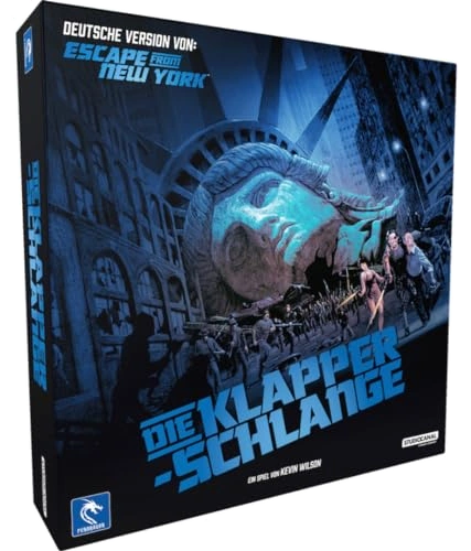 All details for the board game Escape from New York and similar games