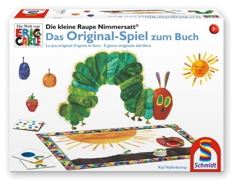 All details for the board game Die kleine Raupe Nimmersatt: Das Original-Spiel zum Buch and similar games