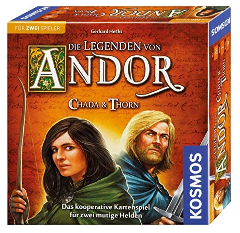 All details for the board game Legends of Andor: Chada & Thorn and similar games