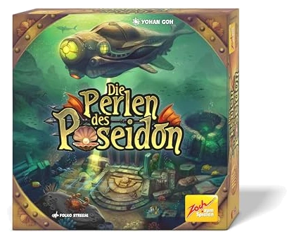 All details for the board game Die Perlen des Poseidon and similar games