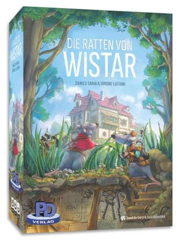 All details for the board game Rats of Wistar and similar games