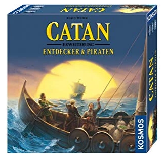 All details for the board game Catan: Explorers & Pirates (4. Expansion) and similar games