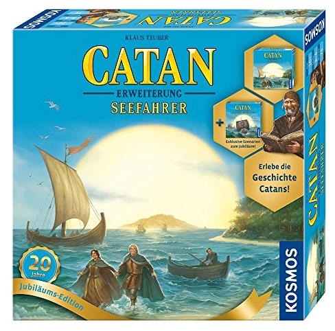 All details for the board game Catan: Seafarers - 20th Anniversary Edition and similar games