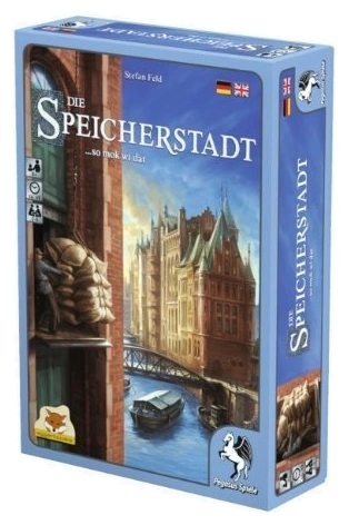 All details for the board game The Speicherstadt and similar games