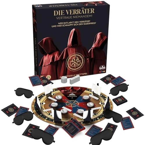 All details for the board game The Traitors and similar games