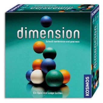 All details for the board game Dimension and similar games