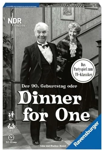 All details for the board game Dinner for One and similar games