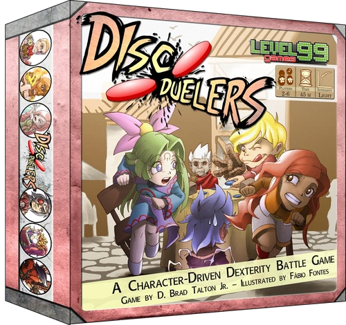 All details for the board game Disc Duelers and similar games