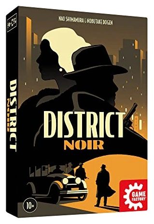 All details for the board game District Noir and similar games