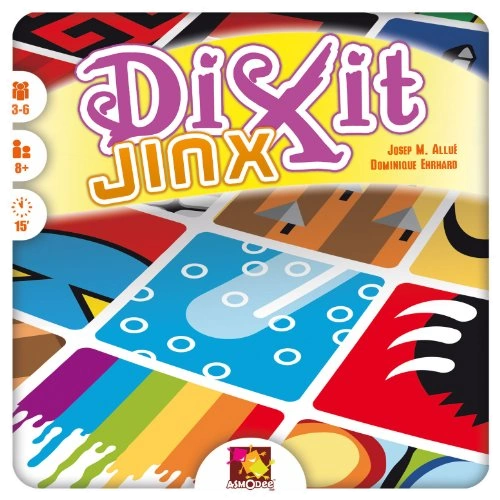 All details for the board game Dixit Jinx and similar games