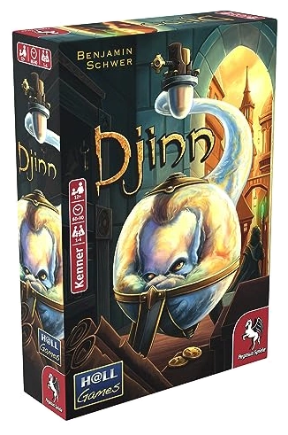 All details for the board game Djinn - Protect the Magic Source, Catch the Djinn! and similar games