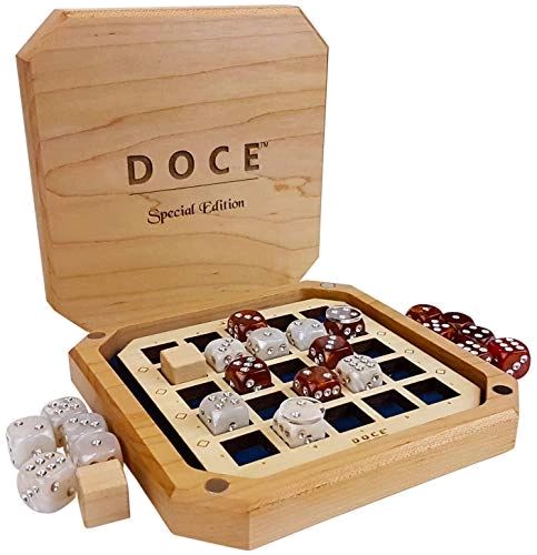 All details for the board game DOCE and similar games