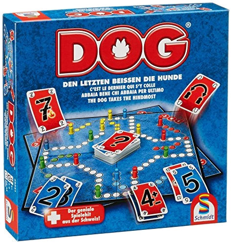All details for the board game DOG and similar games