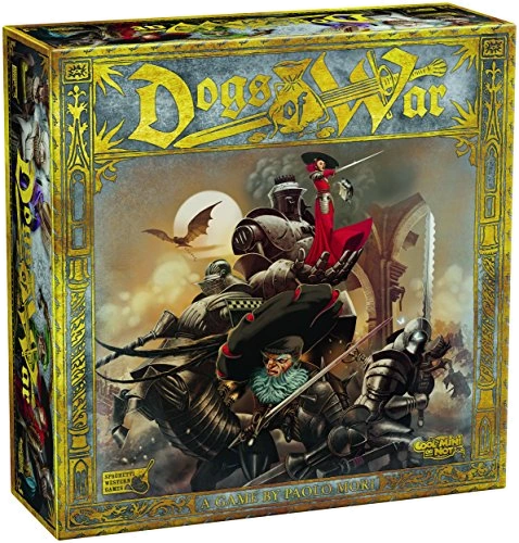 All details for the board game Dogs of War and similar games