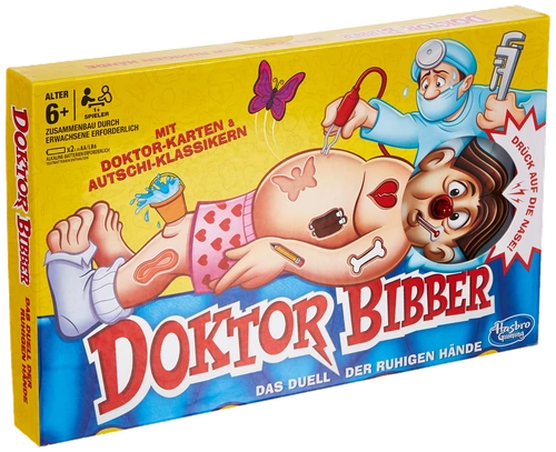 All details for the board game Operation and similar games