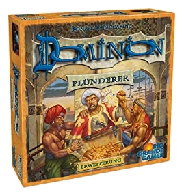 All details for the board game Dominion: Plunder (12th Expansion) and similar games