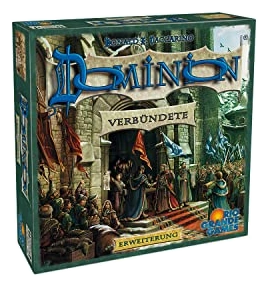 All details for the board game Dominion: Allies (11th Expansion) and similar games