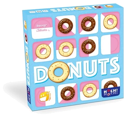 All details for the board game DONUTS and similar games