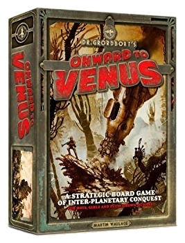 All details for the board game Onward to Venus and similar games