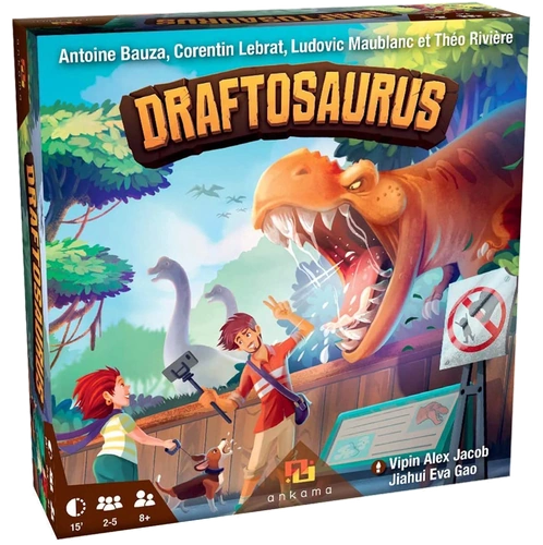 All details for the board game Draftosaurus and similar games