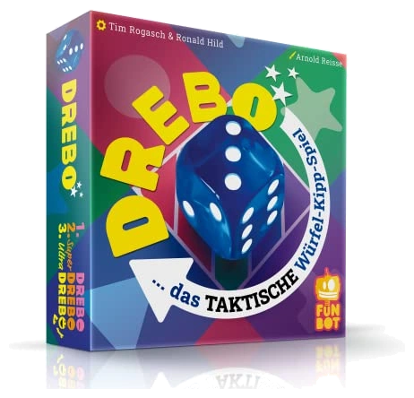 All details for the board game DREBO and similar games