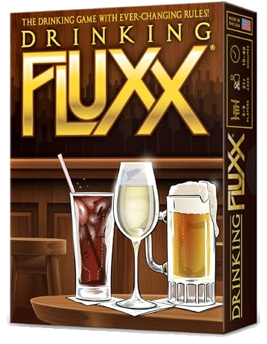 All details for the board game Drinking Fluxx and similar games
