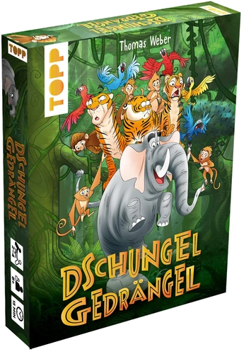 All details for the board game Dschungelgedrängel and similar games