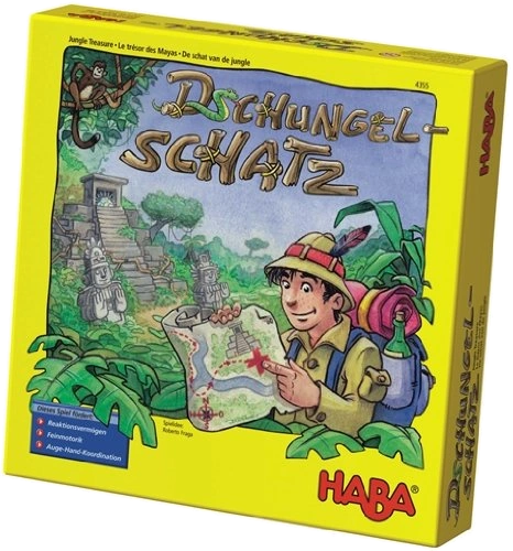 All details for the board game Dschungelschatz and similar games