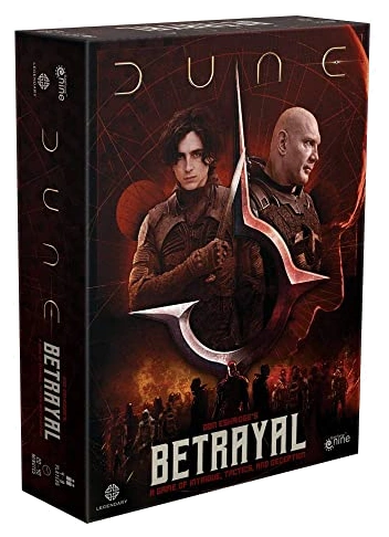 All details for the board game Dune: Betrayal and similar games
