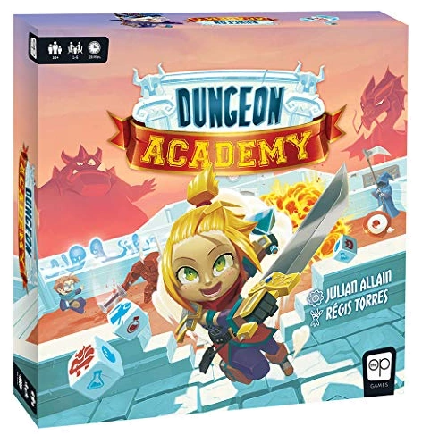 All details for the board game Dungeon Academy and similar games