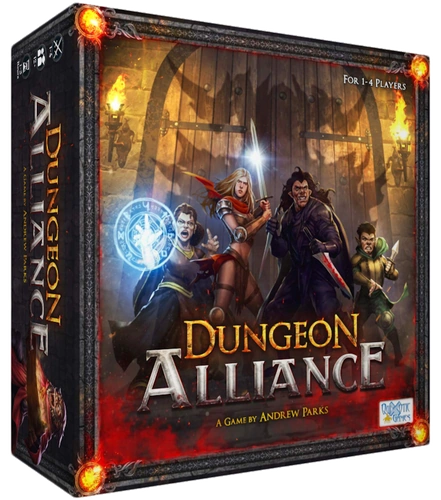 All details for the board game Dungeon Alliance and similar games