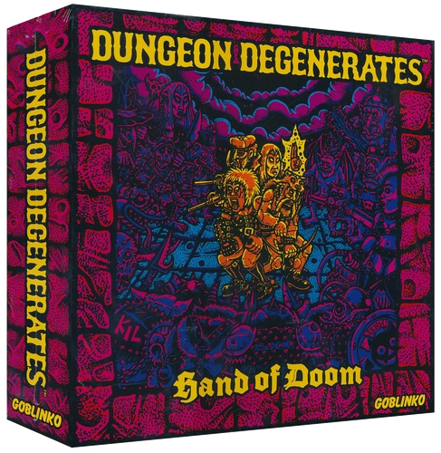 All details for the board game Dungeon Degenerates: Hand of Doom and similar games
