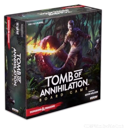 All details for the board game Dungeons & Dragons: Tomb of Annihilation Board Game and similar games