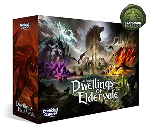 All details for the board game Dwellings of Eldervale and similar games