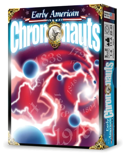 All details for the board game Early American Chrononauts and similar games