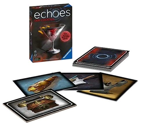 All details for the board game echoes: The Cocktail and similar games